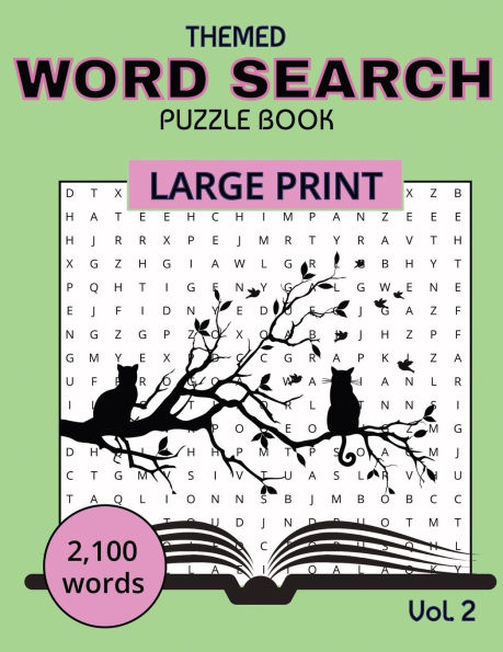 Themed Word Search Puzzle Book Vol. 2