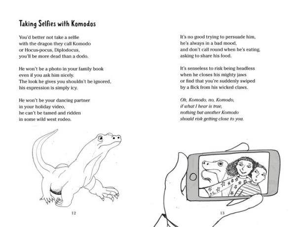 Selfies with Komodos: Poems by Brian Moses