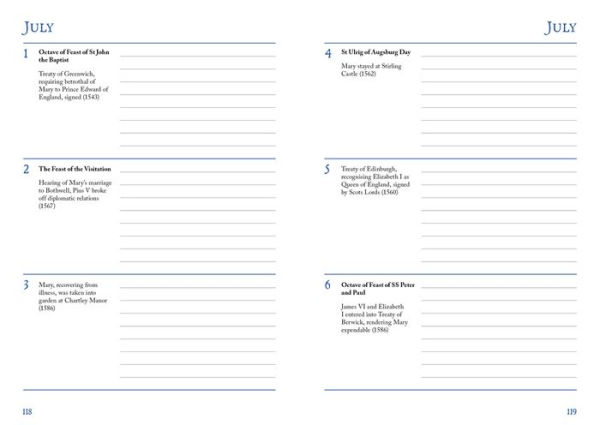 Mary, Queen of Scots Book of Days