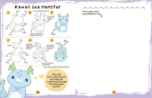 Cute Mythical Creatures: Step-by-Step