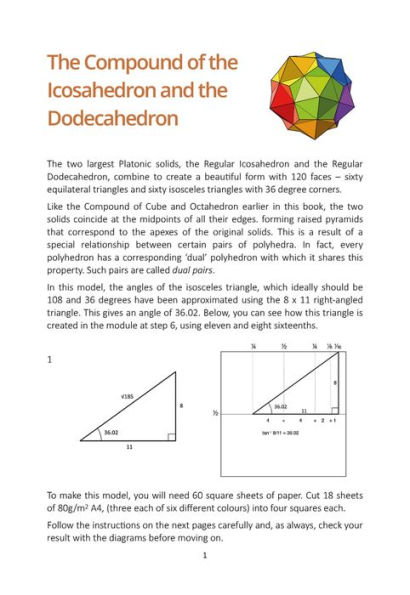 Compound Polyhedra: Modular Origami