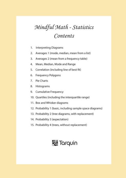 Mindful Math 3: Use Your Statistics to Solve These Puzzling Pictures