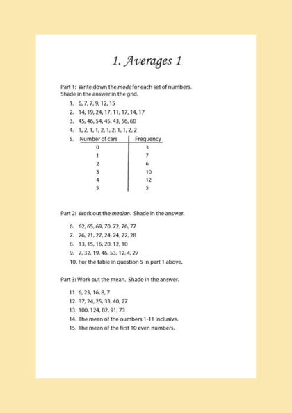Mindful Math 3: Use Your Statistics to Solve These Puzzling Pictures