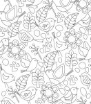 Alternative view 5 of Large Print Colour & Frame - Calm: 31 Relaxing Colouring Pages to Enjoy