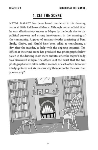 The Murder of Mayor Malady: Over 90 crime puzzles to solve!