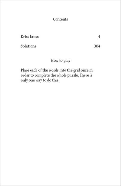 Big Book of Kriss Kross Book 1: a bumper kriss kross book for adults containing 300 puzzles