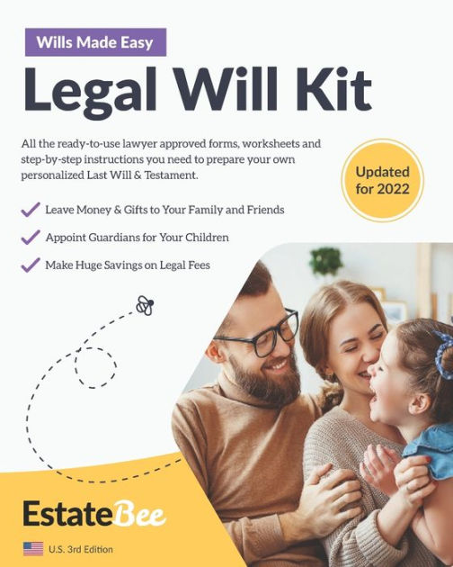 Legal Will Kit: Make Your Own Last Will & Testament in Minutes.... by ...