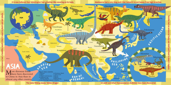 Scribblers Dinosaur Atlas