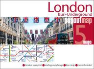 Free ebook download for mobile London Bus & Underground Tube PopOut Map English version by PopOut Maps, PopOut Maps PDB RTF 9781914515491