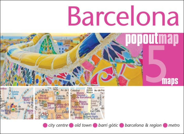 Barcelona PopOut Map