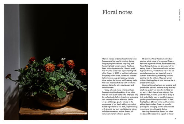 A Floral Feast: A Guide to Growing and Cooking with Edible Flowers, Foliage, Herbs and Seeds