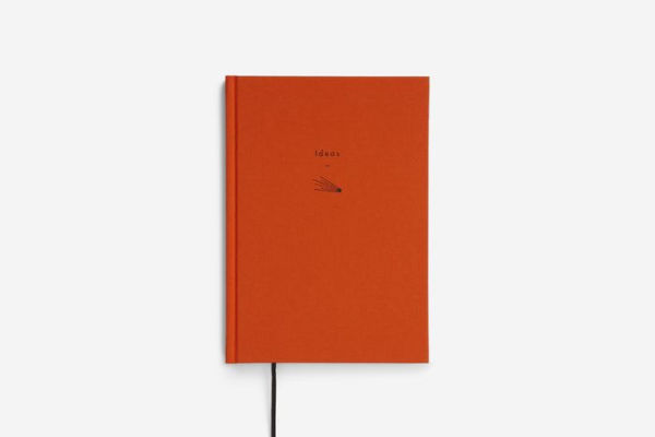 Writing as Therapy Journal: Ideas: A linen-bound notebook designed to accommodate ideas, aspirations and worries