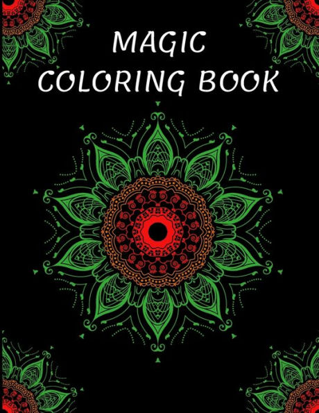 MAGIC COLORING BOOK: STRESS RELIEF ,RELAXATION TIME