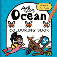 Title: Colouring Book Ocean For Children: Whales, Sharks, Turtles and Sunken ships for boys & girls to colour Ages 3+, Author: FairyWren Publishing