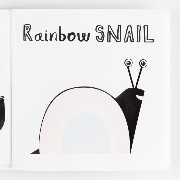 The Rainbow Snail and Friends: Magically Change Color in Water - A Waterproof Bath Book