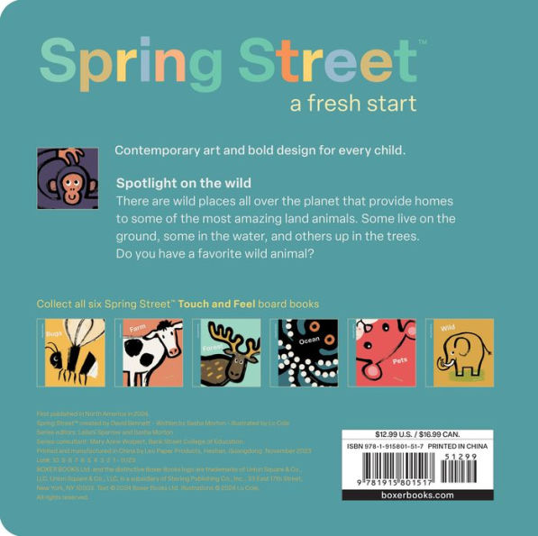 Spring Street Touch and Feel: Wild
