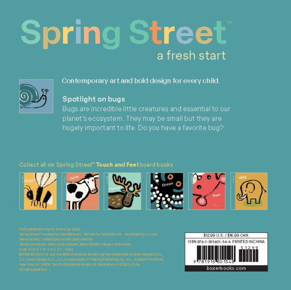 Spring Street Touch and Feel: Bugs
