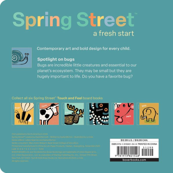 Spring Street Touch and Feel: Bugs