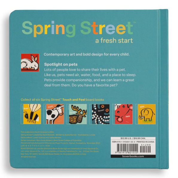 Spring Street Touch and Feel: Pets