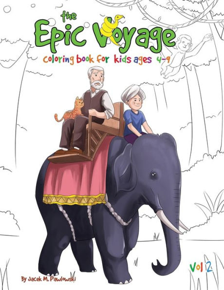 The Epic Voyage Colouring Book: Volume 2