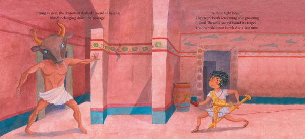 Theseus And The Minotaur By Philippos Mandilaras Natalia Kapatsoulia Hardcover Barnes And Noble®