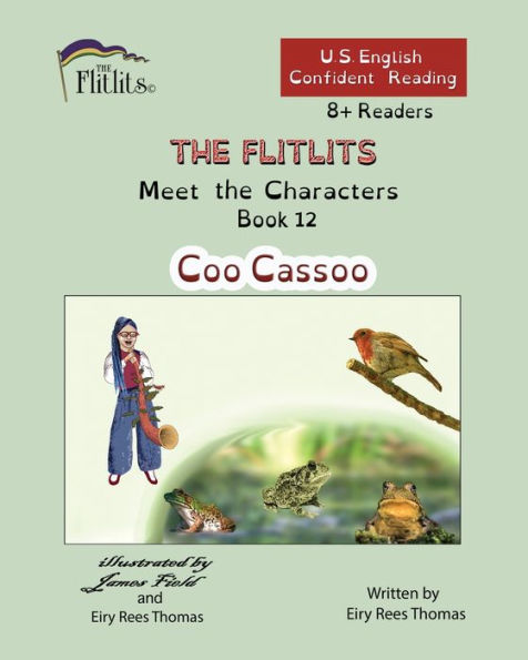 the FLITLITS, Meet Characters, Book 12, Coo Cassoo, 8+Readers, U.S. English, Confident Reading: Read, Laugh, and Learn