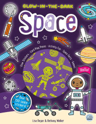 Title: Glow-in-the-Dark Space Sticker Activity Book, Author: Lisa Regan