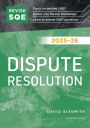 Revise SQE Dispute Resolution 2025-26