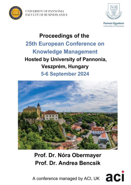 ECKM 2024-Proceedings of the 25th European Conference on Knowledge Management