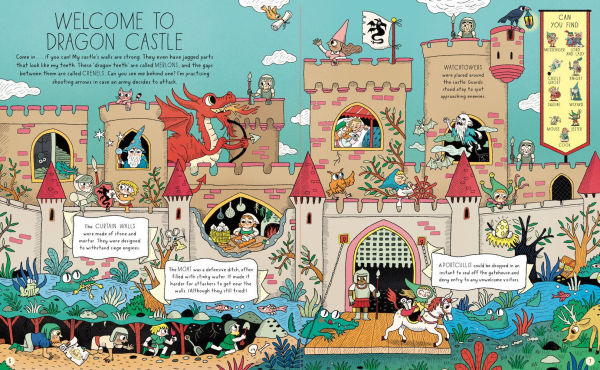 Where's Dragon in His Castle?: A Search and Find Back in Time