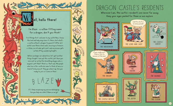 Where's Dragon in His Castle?: A Search and Find Back in Time