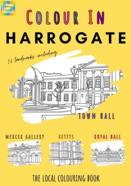 Harrogate Colouring Book (A4)