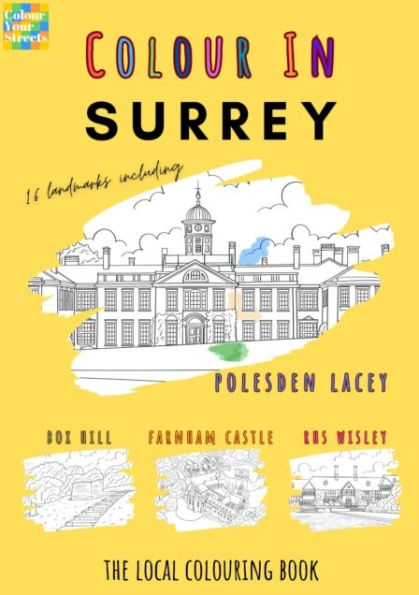 Surrey Colouring Book (A4)