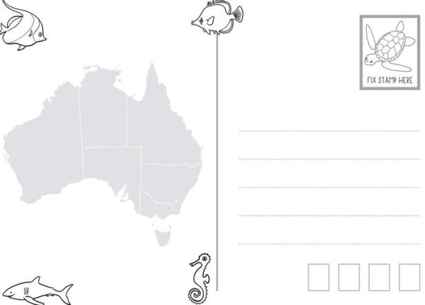 In the Ocean Activity Pack: Pencils, Poster, Puzzles, Stickers, Postcard