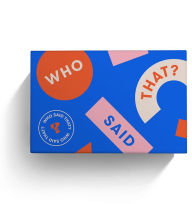Title: Who Said That?: A game of quotes 430 cards, Author: Smith Street Books
