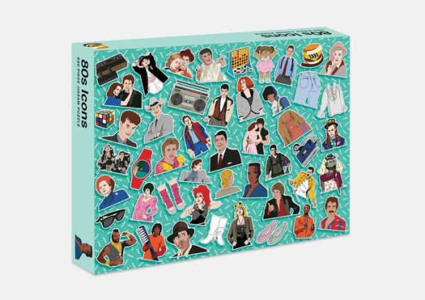 80s Icons: 500-Piece Jigsaw Puzzle