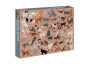 Iconic Cats: 1,000-Piece Jigsaw Puzzle