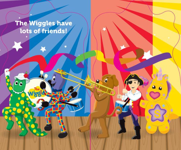 The Wiggles: Wiggly Friends Shaped Board Book by The Wiggles, Board ...