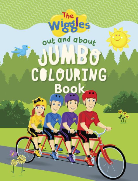 The Wiggles Out And About Jumbo Colouring Book By The Wiggles