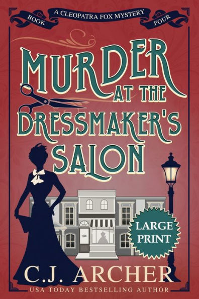 Murder at the Dressmaker's Salon: Large Print