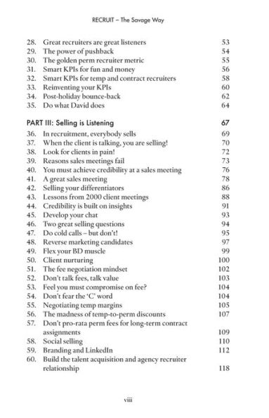 Recruit - The Savage Way: Skills, attitudes and tactics to be an outstanding recruiter