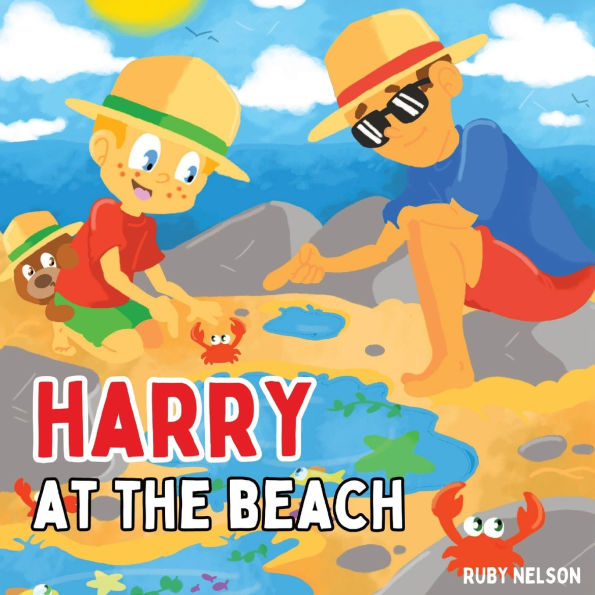 Harry at The Beach: Fun and Interactive Beach Visit Safety Book for Kids Toddlers