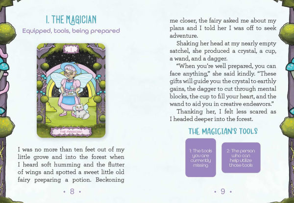 Sweet Forager's Tarot: Travel with the Fool through the enchanted forest