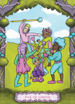 Alternative view 2 of Sweet Forager's Tarot: Travel with the Fool through the enchanted forest