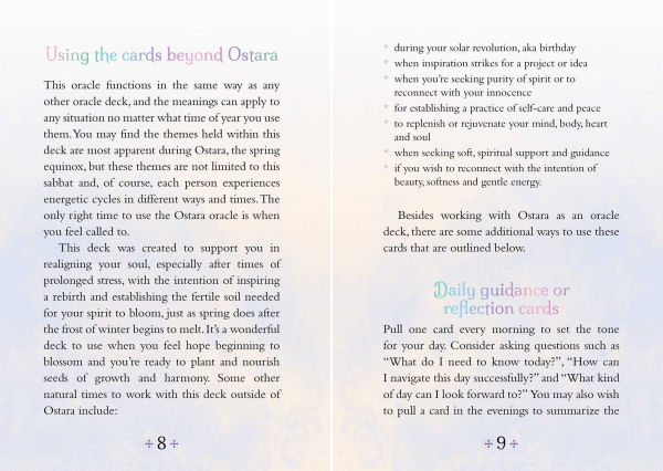 Seasons of the Witch - Ostara Oracle