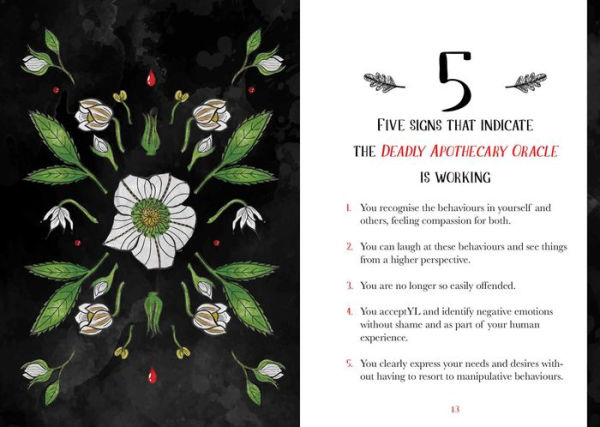Deadly Apothecary Oracle: Poisonous plants as guides and healers
