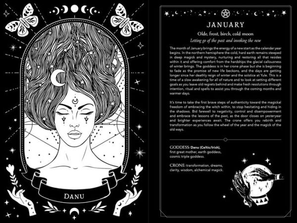 2025 Witch's Diary - Northern Hemisphere: Seasonal planner to reclaiming the magick of the old ways