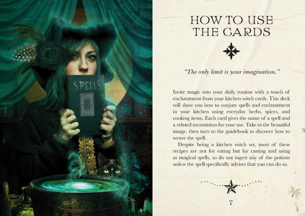 Kitchen Witch Oracle: Spells, incantations and natural remedies