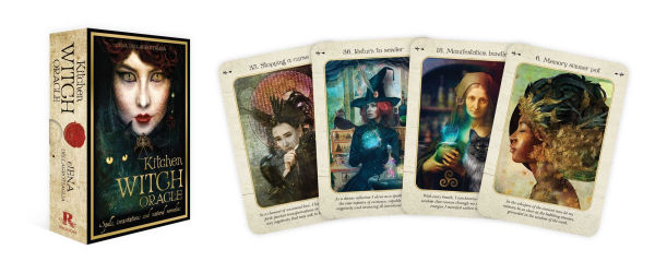 Kitchen Witch Oracle: Spells, incantations and natural remedies