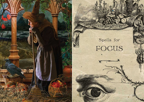 Kitchen Witch Oracle: Spells, incantations and natural remedies